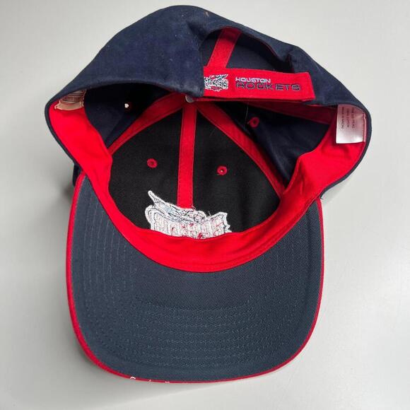 Vintage Houston Rockets Hat 90s Twins Enterprise NBA Cap Made in Macau One Size - Picture 3 of 8
